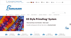 Desktop Screenshot of faunamarin.de